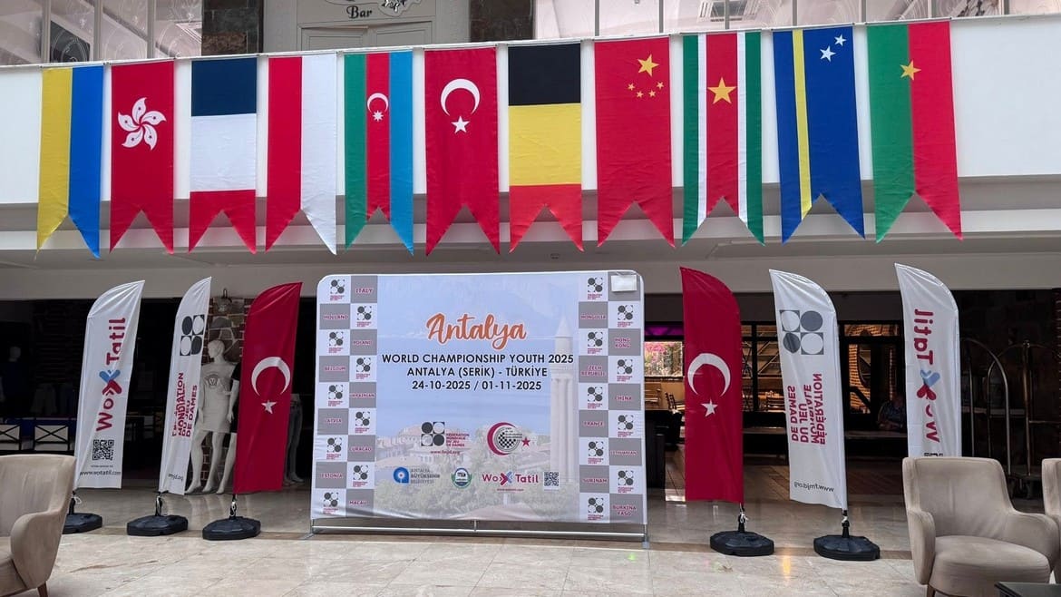 World Youth Draughts Championship 2025. Preview. Rapid program